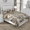 Bedding sets Nordic Linen Duvet cover King Euro 240x220 size Bed Set Blanket Quilt Covers for home Bedclothes bird 221206