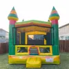 Trampolini da 4 m / 13FT Gonfiabile Verde Jumper Castle Bouncer House Casa da gioco commerciale che rimbalza per bambini