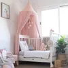 Crib Netting Nordic Style Baby Bed Canopy Mosquito Net Curtain Kids Room Bedding Hanging Dome Tent Girls Princess Play Castle 221205