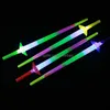 Feest gunst kinderen feest gunst led light sticks kind telescopische flitslichten kind mti kleuren speelgoed fluorescerende luminescent stick 1 5 dh30u