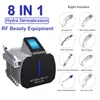 ポータブル8 in 1 Hydro Facial Skin Tapeening改善Brackheds Beauty RF Wrinkle Removal Face Rifting MicroDermabrasion Machine