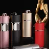 Mini Colorful Metal Alloy Portable Pocket Keychains Ashtray Tobacco Cigarette Holder Soot Seal Extinguish Smoking Container Case Telescoping Ashtrays DHL
