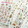 Sevimli Molang Tavşan Karikatür Hayvanlar Sticker PVC S Diary Scrapbook Dekorasyon Kırtasiye S