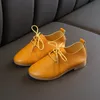Sneakers mooie peuter klein meisje lederen schoenen formele jongens school student veter avond feestjurken voor kinderen baby d02153 221205