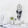 Gray Two-Ring Dream Catcher Wall home Decoration Ins Style Home Catcher room Hang act the role ofing GC1849