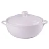 Soup Stock Pots Largecapacity 14L Ceramic Bowl Household Binaural Stew with Lid Rice Phnom Penh Serving s 221203