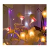 Cordes LED Brelong Bar Atmosphère Haute Qualité Couleur Lumière Chaîne Batterie Boîte Décorative Verre À Vin Forme Lumières De Noël Drop Del Otjcm