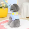 Hondenhangenhonden Puppy Harnas Kraagkatten Vest Walking Leibele leiband Soft ademende polyester voor kleine middelgrote huisdierenproducten Pug