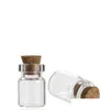 Storage Bottles Jars 0.5Ml Cute Mini Small Storage Bottle Tiny Empty Clear Wishing Vials With Cork Glass Bottles Jars Containers 5 Dhun6