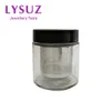 Jewelry Jars Diamond Washing Cup Watch Small Parts Gemstone Cleaning Glass Jar Pot With Sieve LYSUZ 221205