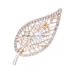 Broches Broches Élégant Perle Plume Broche Pour Femmes Manteau Chandail Vêtements Accessoires Cor Femme De Luxe Bijoux Feuille Pins Drop Deli Dh8Gb