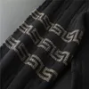 Tasarımcı Marka Erkek Kadın Men039s Göğüs Mektubu Sweaters Uzun Gevşek Çiftler Yürütülmüş Örgü Sweater Sonbahar Kış Gezgin Jumper'lar T6363100