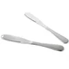 Roestvrijstalen boter mes kaasgereedschap dessert jam spreaders room messengerei dessert-tools voor toast ontbijtgereedschap SN416