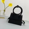 7A Designer Totes Sacs À Main Mode Sac À Bandoulière Nouveau Top De Luxe Sacs Ronds Anneau Poignées En Cuir Rouge À Lèvres Cosmétique Sacs Avec Boîte 20cm