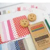 غلاف الهدايا 81Sheets ورقة سجل القصاصات ملصقات الديكور المنزل الشريط Scrapbooking اوريغامي حرفة Quilling ملصق 27pcs × 3packs