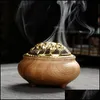 عطر مصابيح المعادن أغطية السيراميك مرسى الحرف اليدوية مصابيح العطر أزياء غرفة داخلية البخور