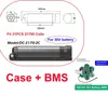 新しいデザインミニボトルエビケッツバッテリー36V 10AHカットルバッテリー21700リチウムイオンパックBafang 250W 350W BBS01 BBS02 MIDモーターキット