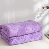 Blanket Breathable Jacquard Pure Cotton Towel Adult Student Soft Throw Blanket Summer Sofa Office Comforter 221203