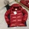 Parkas pour femmes hiver épissage lettre imprimé veste pour hommes et femmes à capuche chaud surdimensionné ample décontracté s Coa 221205