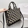 Triangle Shopping Bags Designer Fashion Phone Shoulder Bag Crossbody Women Tote Stripes Luxury Handbag Canvas with