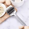 Other Kitchen Dining Bar Kitchen Tools Pressing Hine Nonslip Manual Noodle Cutter Dough Cutting Spaghetti Maker Roll Crusher Stai Dho1B