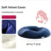 CushionDecorative Pillow Multifunction Comfort Seat Sofa Hemorrhoid Memory Foam Anti Massage Tailbone Car Office 221205