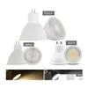 LED -gl￶dlampor LED Spot Light E27 E14 GU10 GU5.3 7W MR16 LAMP 24 BEAM VINKLE SPOFTLIGHT BBS FￖR DOWNLIGHT TABLE Drop Delivery Lights Lightin OT8OP