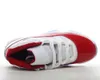 Jumpman 11 High Cherry Basketball Shoes White Varsity Red Black Real Carbon Fiber 11s Trainer Sportstylist Fashion Sneakers met doos