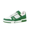 scarpe firmate di lusso uomo scarpa casual fluorescente fluorescente e pelle di pelle bianca sneaker mkjkk mxk8000004