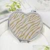 Mirrors Compact Hand Mirror Korea Cute Cosmetic Makeup Cartoon Mirrors Portable Fold Originality Mini Twosided Round Gift 0 55Kx M2 Dhf8A