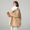 Piumino da donna Parka double face Lilla Fuzzy Pane di lana Giacche Plus Size Inverno Cappotto in pelliccia sintetica Donna Giacca imbottita in cotone Stampa mucca Capispalla Carino 221205