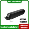 Batteries Batteries Batteries NCM MOSCOW Electric Bicycle Batteria Pack pour 1000W 750W 500W avec Charger Révention Dorado 48V 16AH 21AH 19.2AH