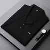 Men Polos Size 8xl 7xl 6xl 2022 الصيف قميص بولو غير رسمي من الذكور بأكمام قصيرة من الذك