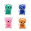 Balles de stress squishy Petit ours Fidget Toys Balles de compression sensorielles remplies décompressez-vous foyer pour les enfants adultes