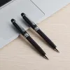 Klasyczna żywica Ballpoint Pen Fountain Pen Piren School School Office Dostarczanie numerów seryjnych