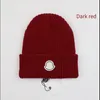 Winter Hat Men Women Designers Beanie Hats Man Woman Bonnet Classic Letter Printed Autumn Wool Knitted Cap Skullies beanies Caps Real Raccoon red beenie quackity