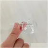 Smoking Pipes Short Big Ball Special Type Clear 70Mm Mini Glass Oil Burner Pipes Tube Nail Tips Burning Jumbo Pyrex Concentrate Pipe Dhkj5