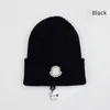 Gorros de luxo designer de inverno design de malha chap￩us cair chap de l￣ homens e wome fashionjacquard unissex hap skull chull shainds curtos grades preto