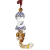 Interior Decorations Car Rearview Mirror Pendant Buddha Statue Diamond Hanging Jewelry Decoration Accessories