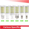 Led-lampen Smd5730 E27 Gu10 B22 E14 G9 Led-lampe 7W 12W 15W 18W 220V 110V 360 Winkel Smd Bb Mais Licht Drop Lieferung Lichter Beleuchtung Bbs Otdra