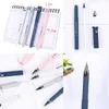 PCSSET Kawaii Silinebilir Jel Pens Mm Su Geçirmez Blueblackred Mürekkep Kırtasiye Ofis Öğrencisi için Okul Malzemeleri