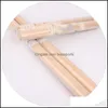 Rullande stift bakverk Rullande stift Woodiness Stick Solid Wood Baking Cylindrical Primary Color Restaurant Department Butiker SM DHOXM