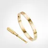 Designer Stone bracelet oeil en acier inoxydable Amour Bracelets argent or rose pour Femmes Hommes Bracelet Couple Bijoux Femme Bracelet Avec sac Taille 16-22cm