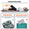 Podkładki zewnętrzne pada sleka kemping kemping nadmuchiwany materac z poduszkami mata podróżna składanie łóżka Ultralight Air Cushion Cieting 221203