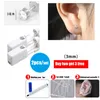 2 Teile/satz Einweg Sichere Sterile Nase Ohr Piercing Einheit Knorpel Tragus Helix Piercing Pistole Piercer Werkzeug Maschine Kit Stud körper Schmuck