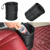 Accessoires intérieurs 1pc La poubelle de voiture noire peut emballer un sac étanche pour le sac de refroidisseur de petite fuite - Garbage avec poche latérale