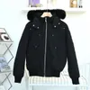 Herren Daunenjacken Parka Winter Wasserdichtes Tuch Männer Wolfspelz Wyndham Jacke Mit Kapuze Fourrure Outwear Waschbärpelze Warmer Mantel