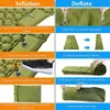 Outdoor-Pads, aufblasbare Matratze, Camping-Reisezelt, faltbar, Feldbett, Isomatte, selbstaufblasend, wasserdicht, Strand-Picknickdecke 221203