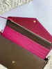 Conjunto de 3 peças de designer famoso da moda POCHETTE FeLICIE corrente M61276 com caixa de marca vintage feminina ombro aba clássica bolsa de couro genuíno bolsa de embreagem carteira bolsa