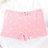 Panties young girls Underwear teenagers strawberry short Boxers panties Safety of pants 6pc lot S 3X 221205